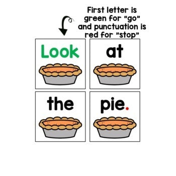 November Sentence Scramble | Centers | Kindergarten