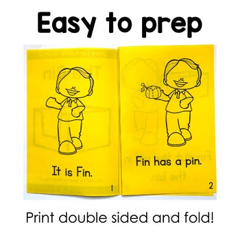 Short I Decodable Books | Word Families