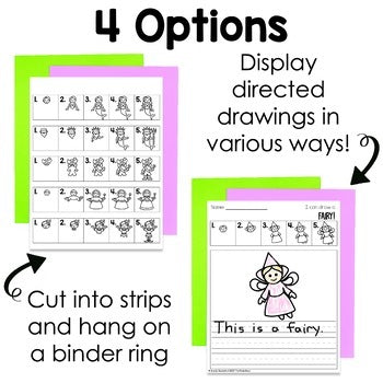 Fantasy Fairytale Directed Drawings