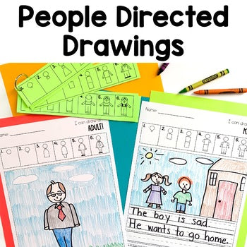 Shapes Only Directed Drawing Bundle