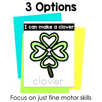 March Playdough Mats | Fine Motor Tubs | Morning Work