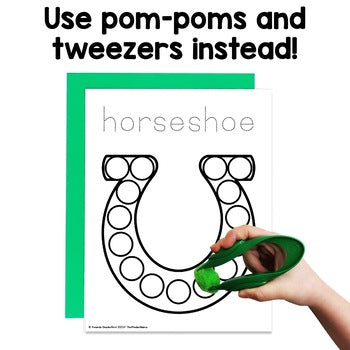 March Dot Marker Activities | Bingo Dot Markers | Fine Motor