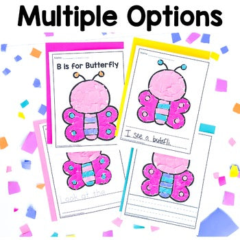 Butterfly Tear Art Craft | Spring Craft