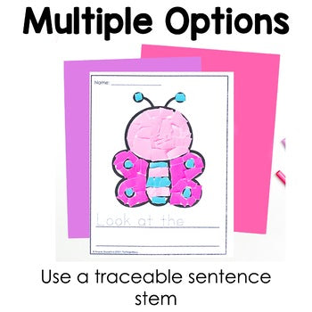 Butterfly Tear Art Craft | Spring Craft