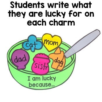 Lucky Charms Craft | Bulletin Board | St Patricks Day | March