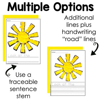 Sun Tear Art Craft | Spring Summer Craft