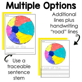 Beach Ball Tear Art Craft | Spring Summer Craft