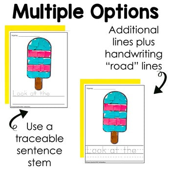 Popsicle Tear Art Craft | Spring Summer Craft