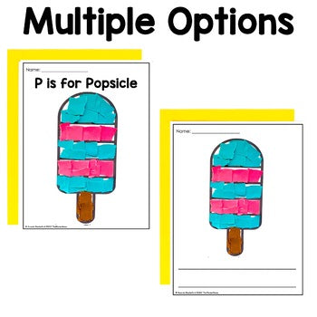Popsicle Tear Art Craft | Spring Summer Craft