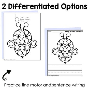 April Dot Marker Activities | Bingo Dot Markers | Fine Motor