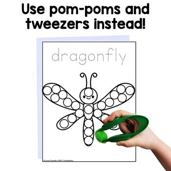 April Dot Marker Activities | Bingo Dot Markers | Fine Motor