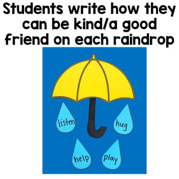 Umbrella Craft | Spring Bulletin Board