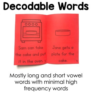 Long Vowels Decodable Books | CVCE and Short Vowels