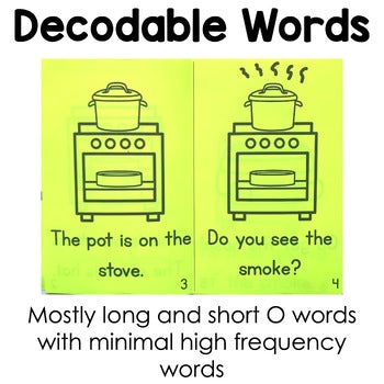 Long and Short O Decodable Books