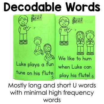 Long and Short U Decodable Books