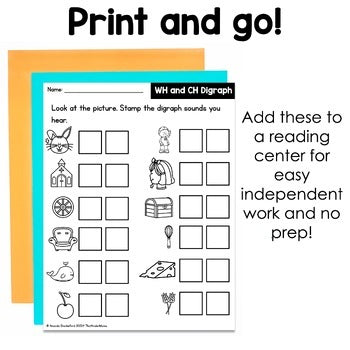 Digraph Stamping Center | No Prep
