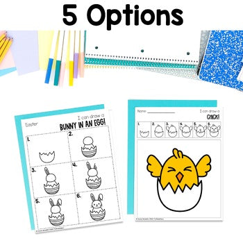 Easter Directed Drawings | Spring