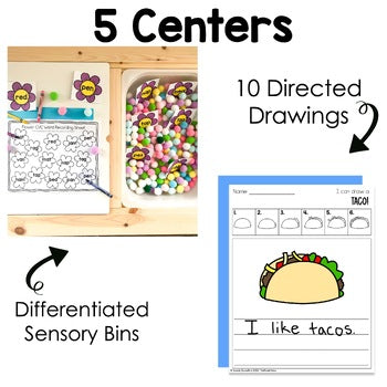 May Reading Centers for Kindergarten