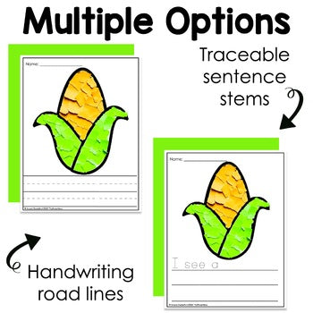 Corn Tear Art Craft | Fall