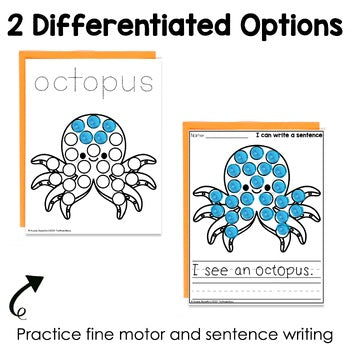 May Ocean Dot Marker Activities | Bingo Dot Markers | Fine Motor