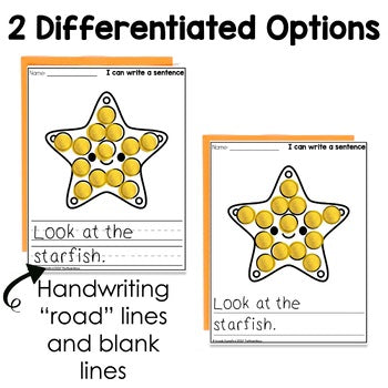 May Ocean Dot Marker Activities | Bingo Dot Markers | Fine Motor