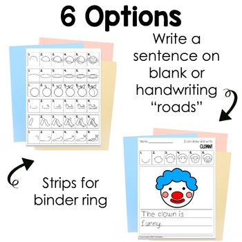 Blends Directed Drawings | Decodable | Phonics