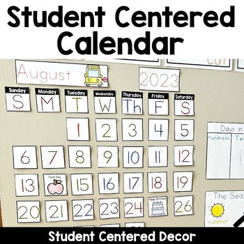 Student Centered Calendar