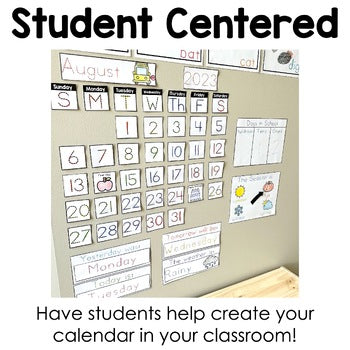 Student Centered Calendar