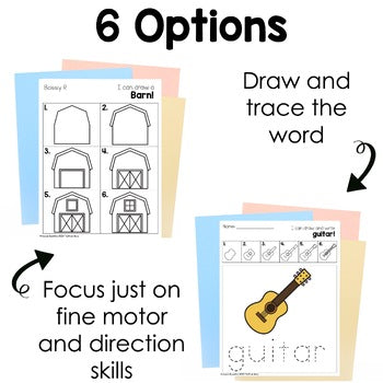 Bossy R Directed Drawings | Decodable | Phonics