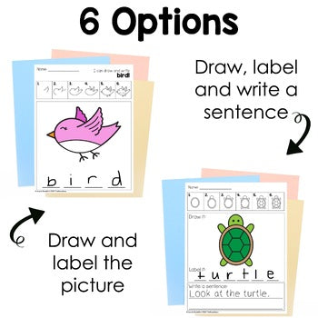 Bossy R Directed Drawings | Decodable | Phonics