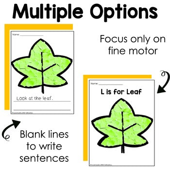 Leaf Tear Art Craft | Fall