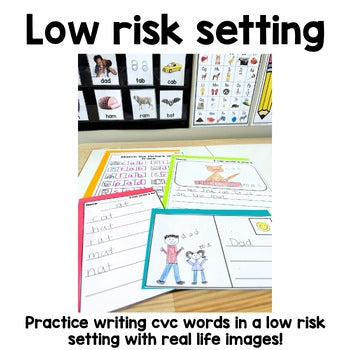 Phonics Writing Center | Science of Reading | Real Pictures