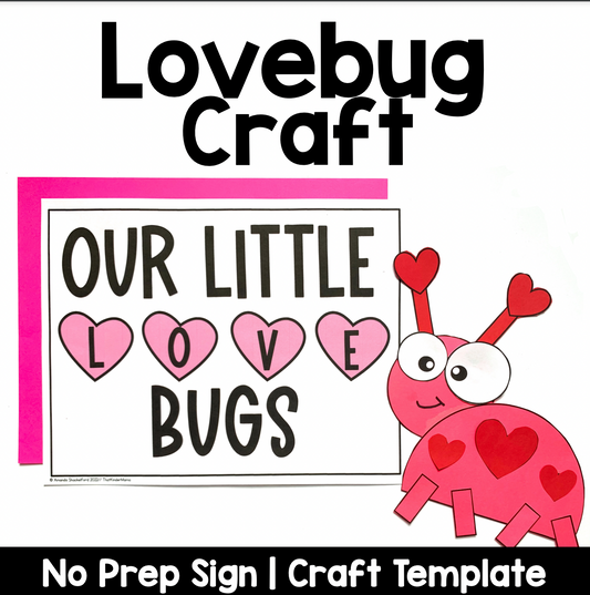 Valentines Day Craft | Lovebug