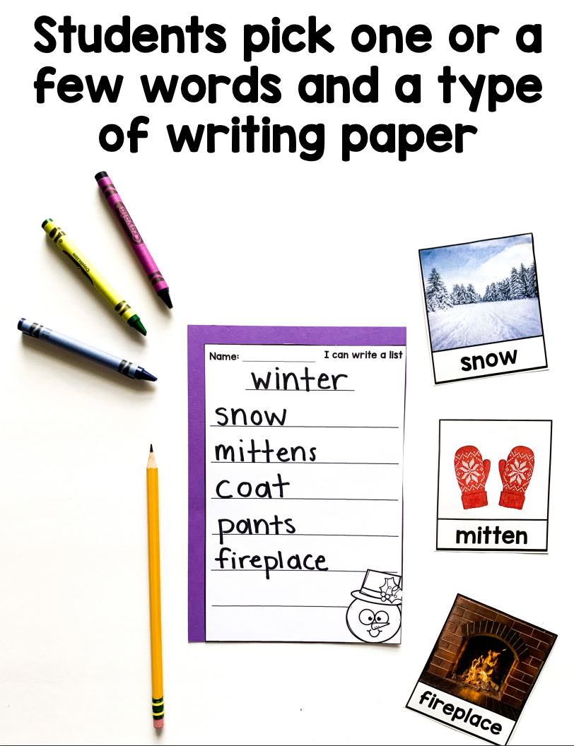January Writing Center | Winter | Nonfiction Pictures