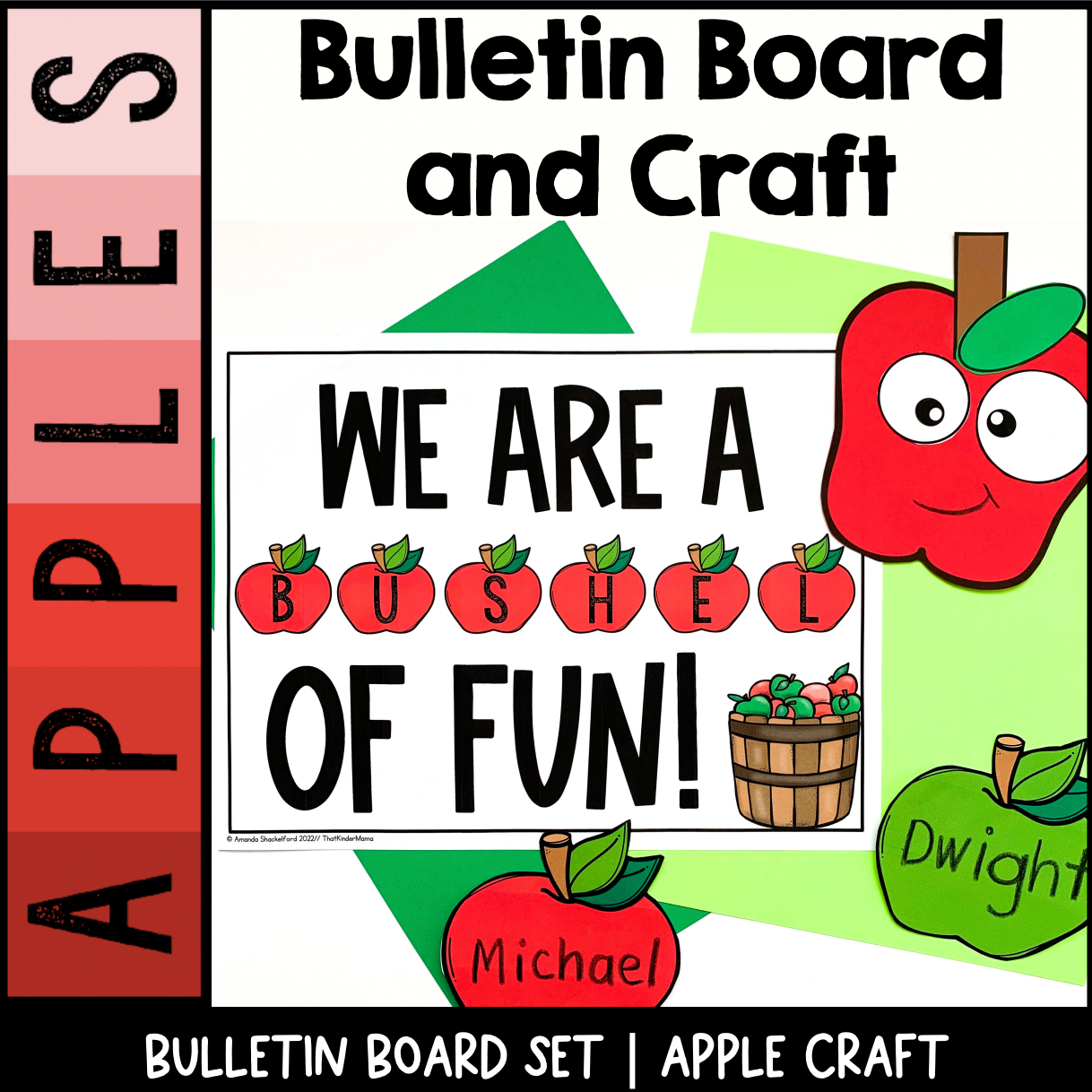 Back to School Bulletin Board and Craft | Apple