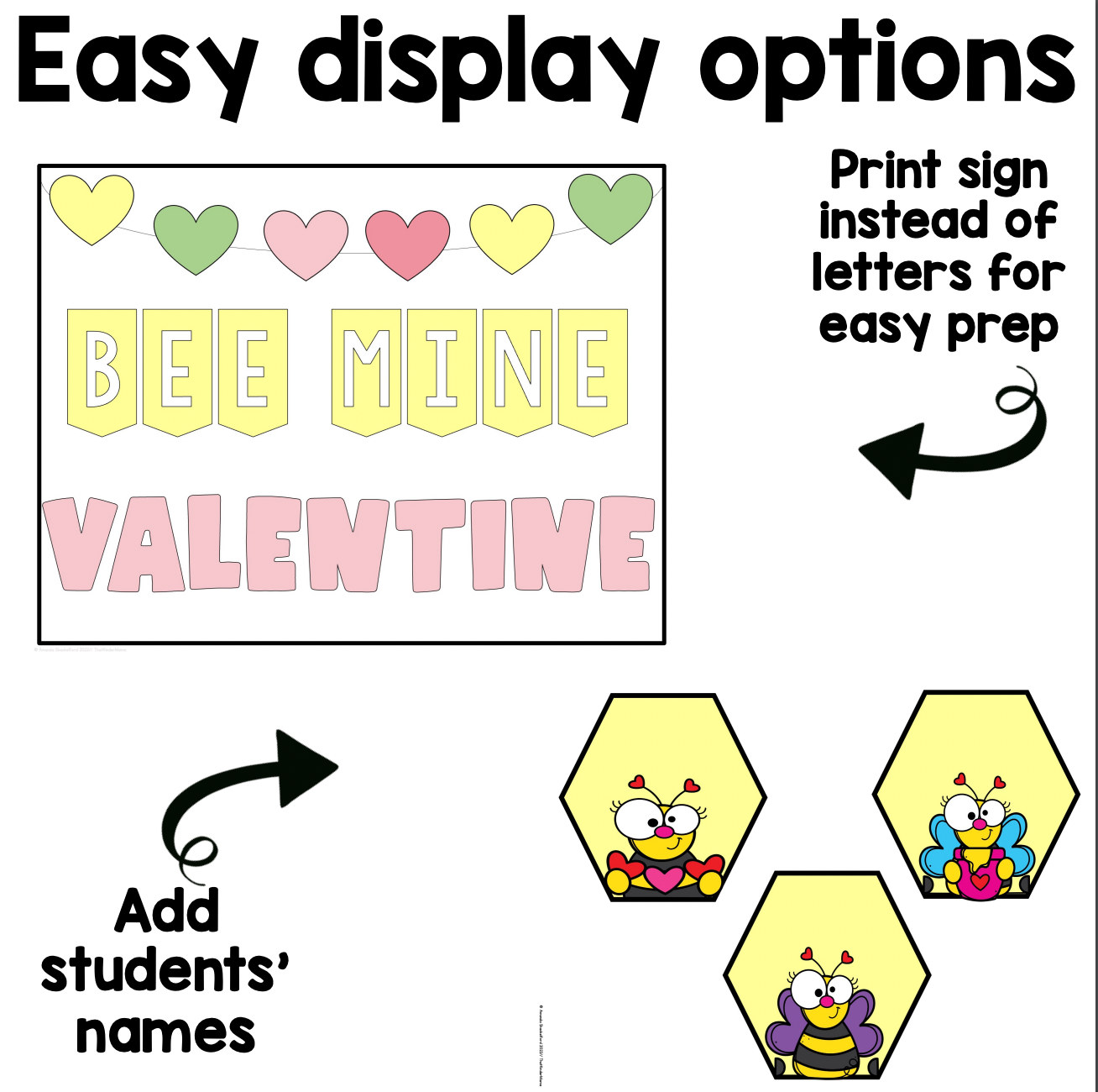 Bee Mine Valentines Day Craft