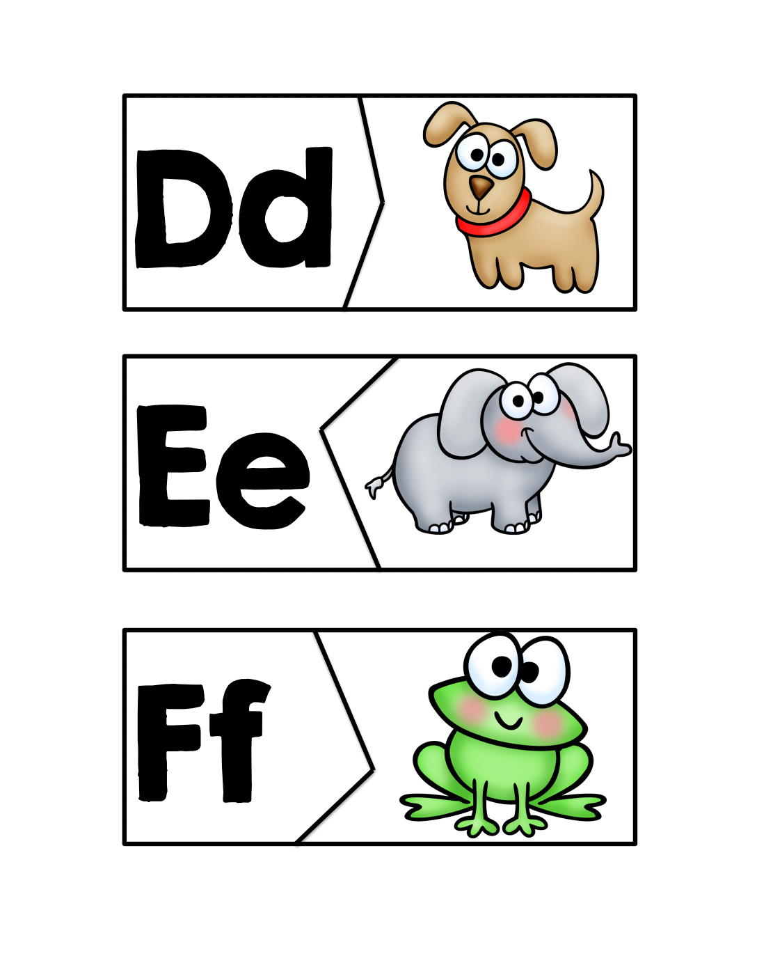 Beginning Sounds Puzzles | Kindergarten