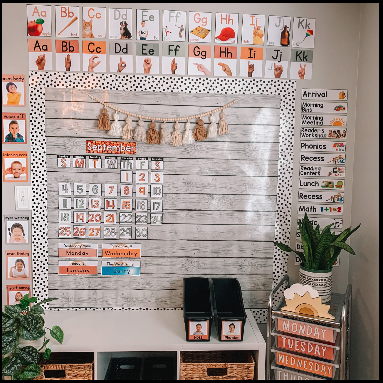 Boho Nonfiction Classroom Decor Bundle | Real Pictures