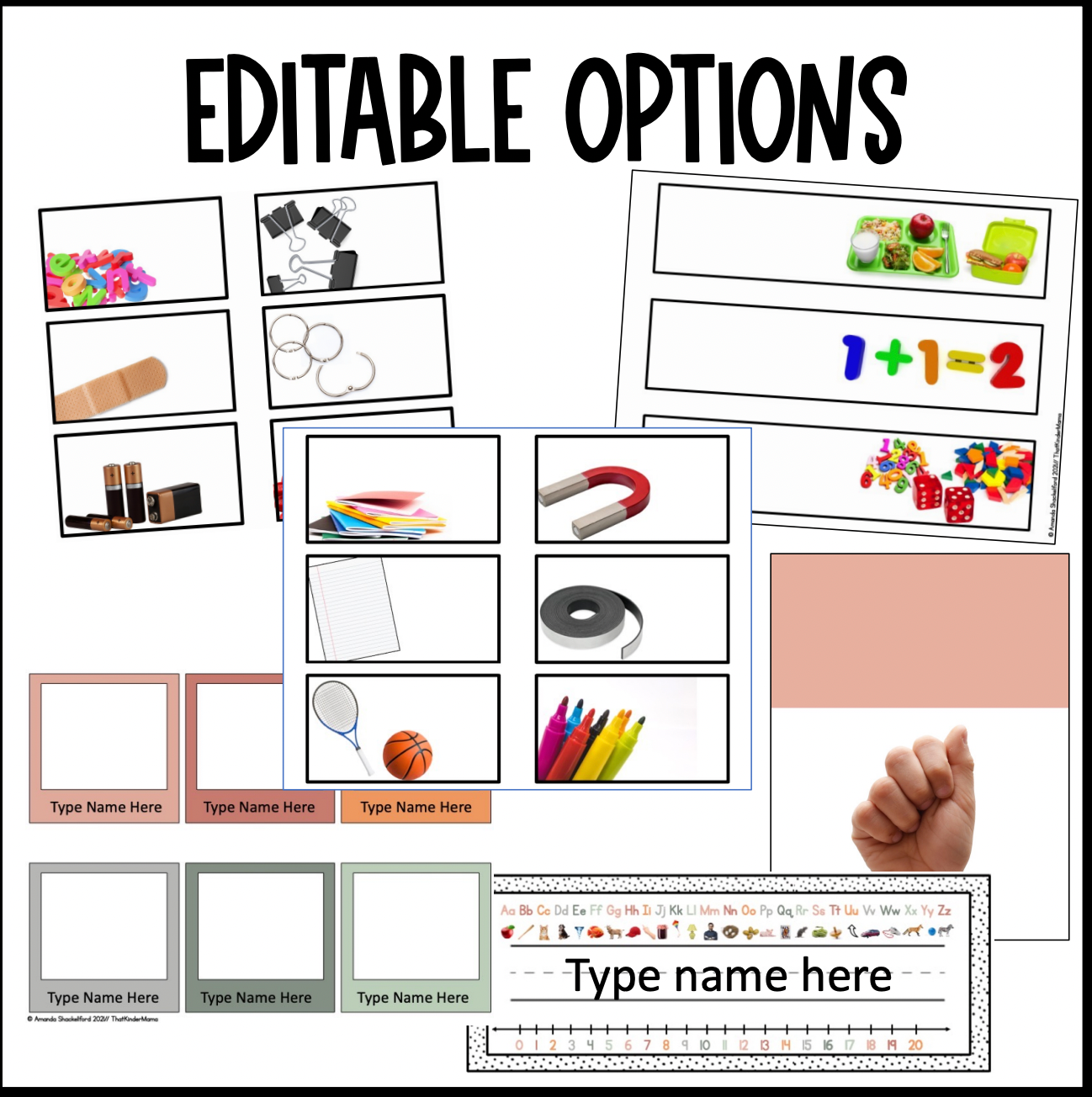 Boho Nonfiction Classroom Decor Bundle | Real Pictures