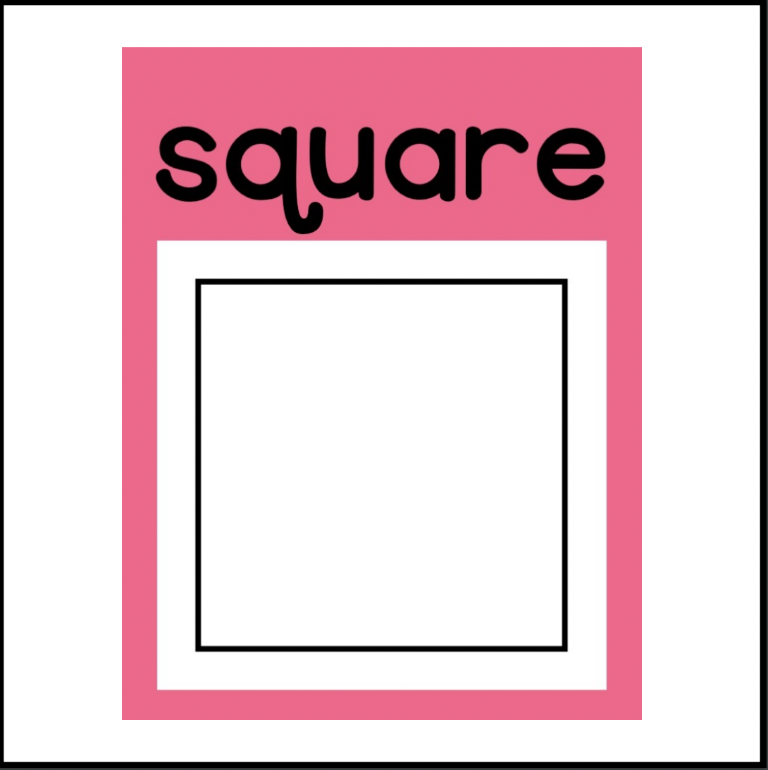 Bright Rainbow 2D Shape Posters | Dalmatian Print | Colorful Classroom Decor