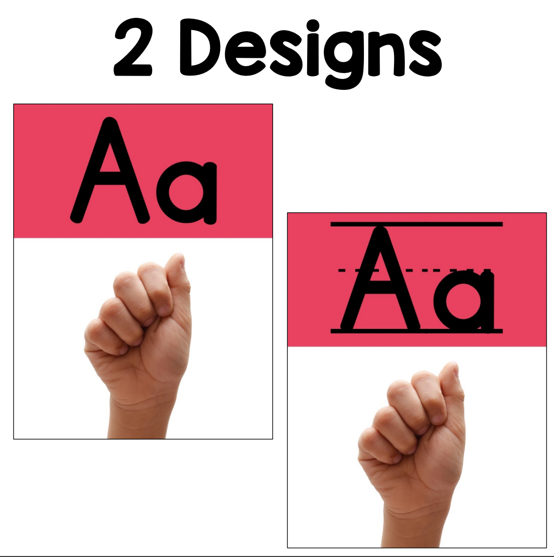 Bright Rainbow ASL Alphabet Poster | Real Pictures | Nonfiction | Editable