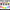 Bright Rainbow Bunting Banner| Editable | Dalmatian