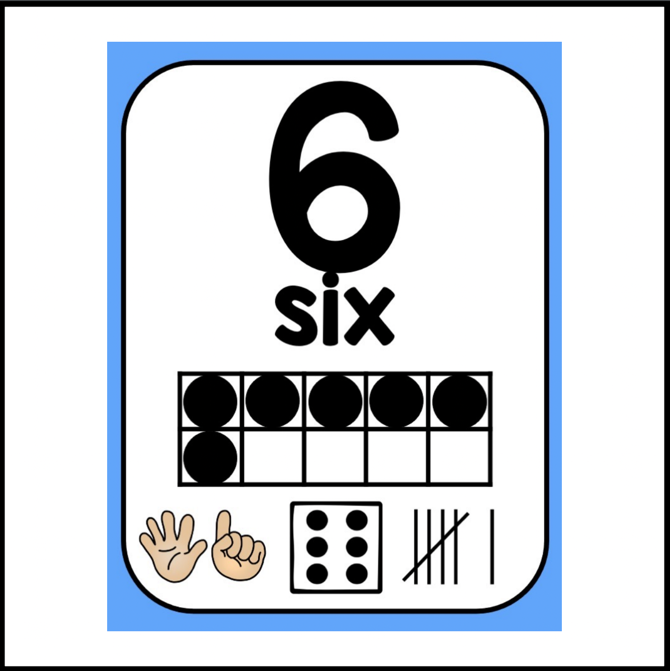 Bright Rainbow Number Posters 0-20 | Colorful Classroom Decor