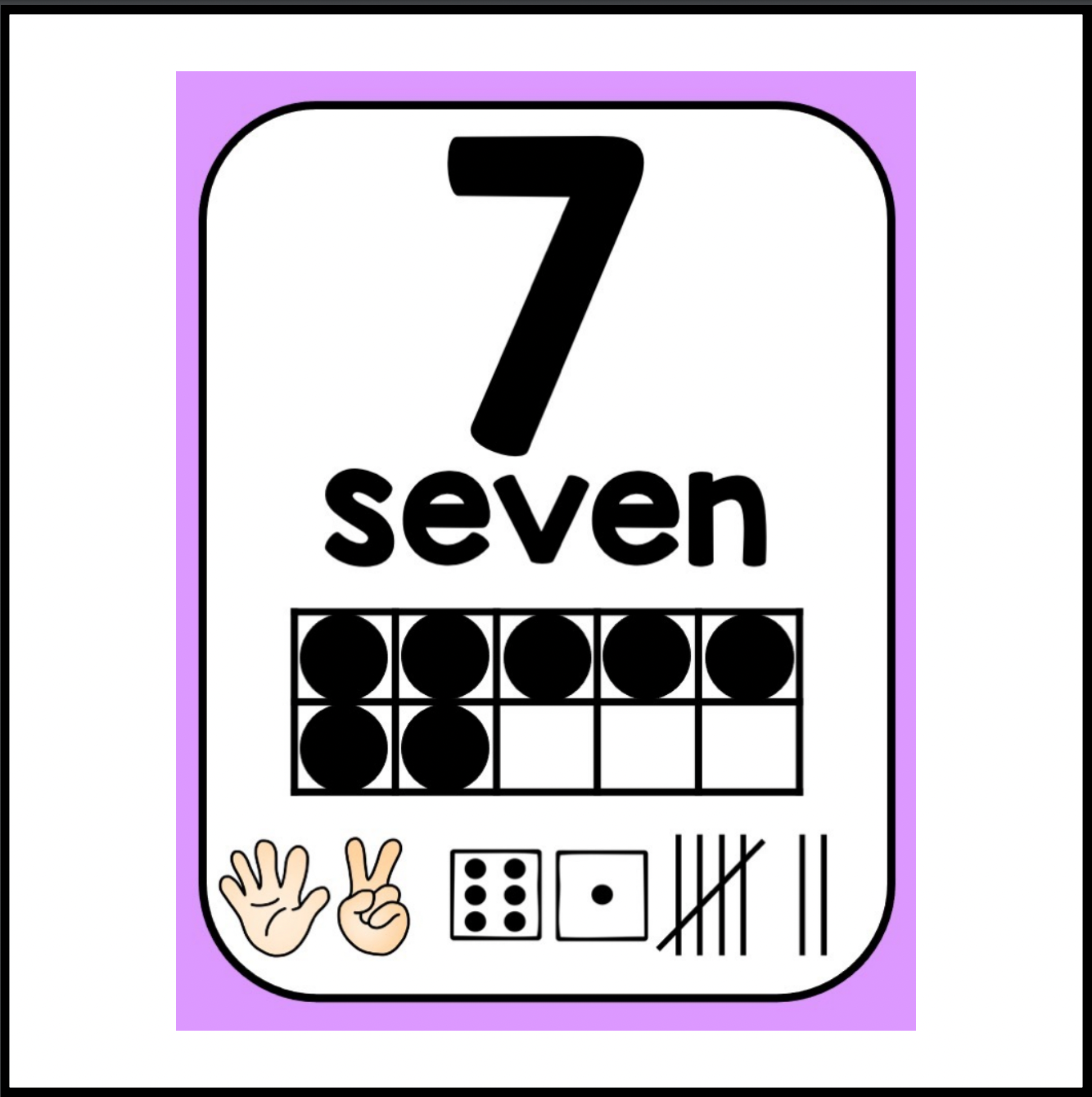 Bright Rainbow Number Posters 0-20 | Colorful Classroom Decor