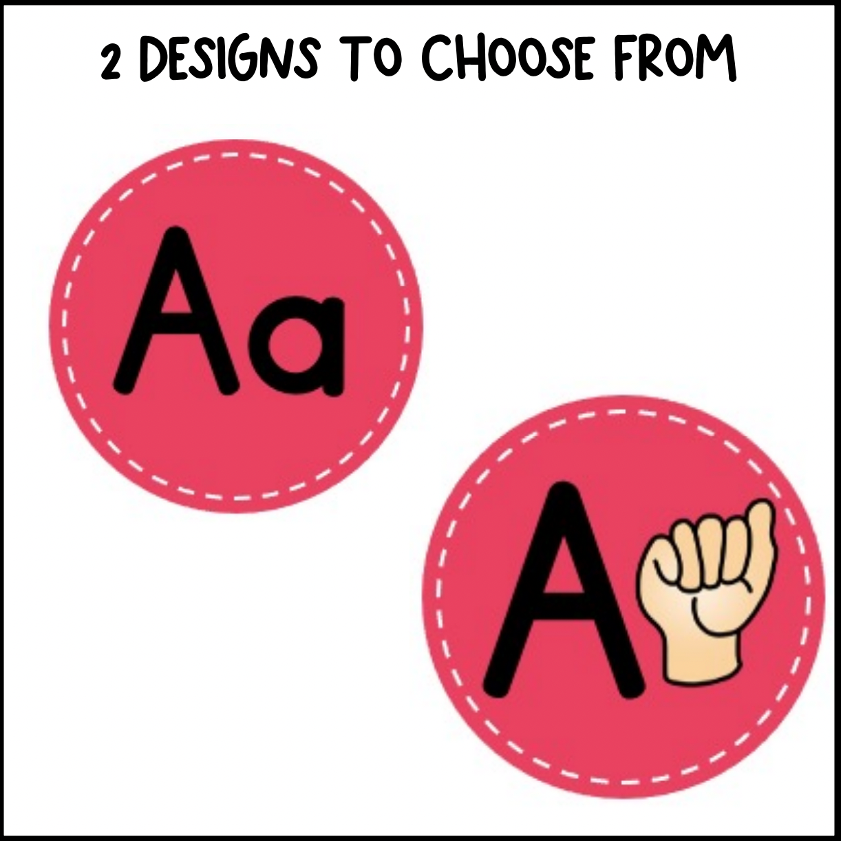 Bright Rainbow Word Wall | ASL | Editable