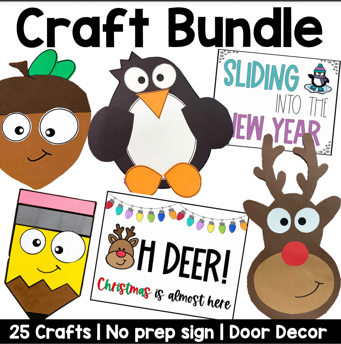 Bulletin Board Craft Bundle | Kindergarten | First Grade