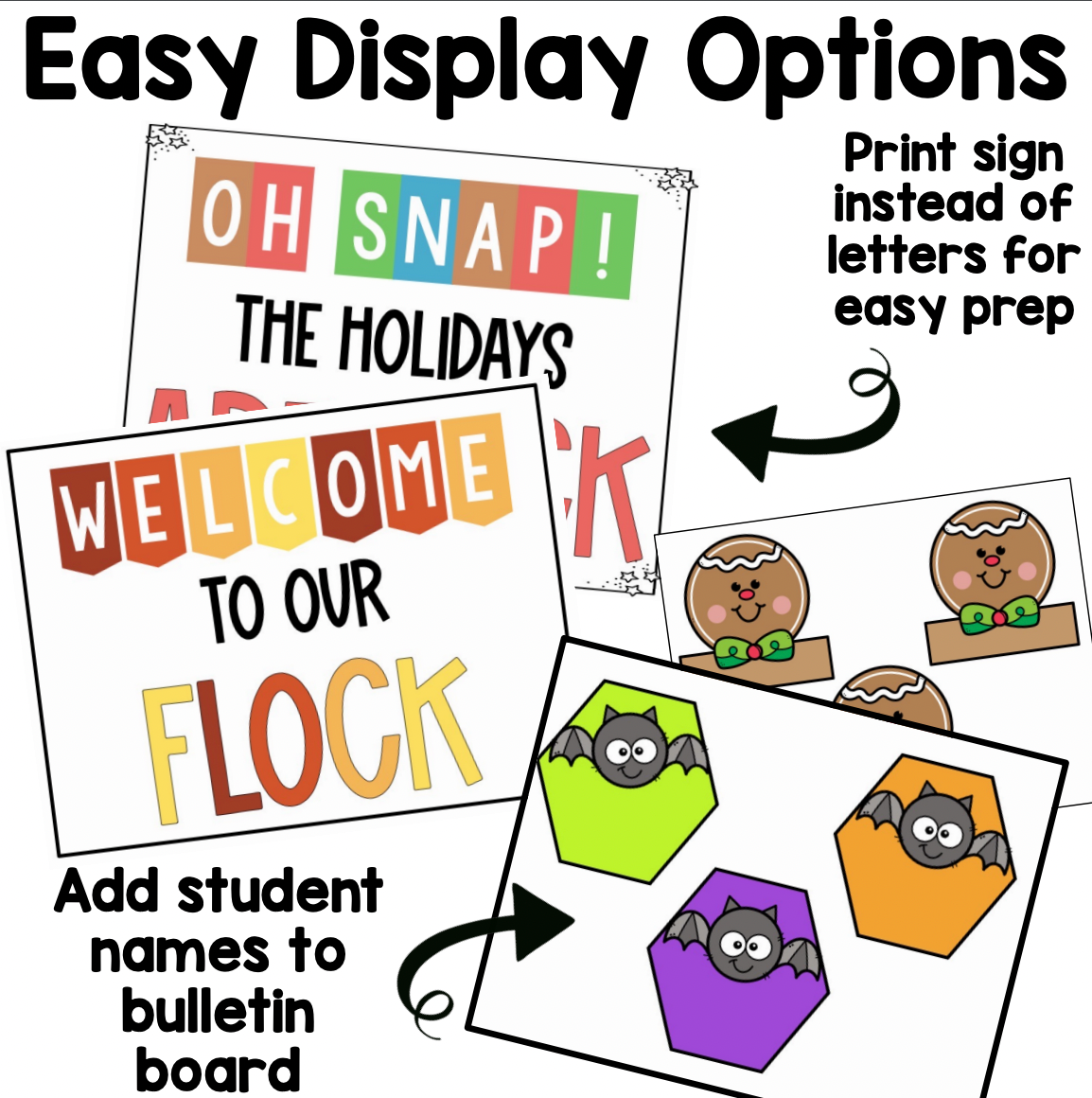 Bulletin Board Craft Bundle | Kindergarten | First Grade