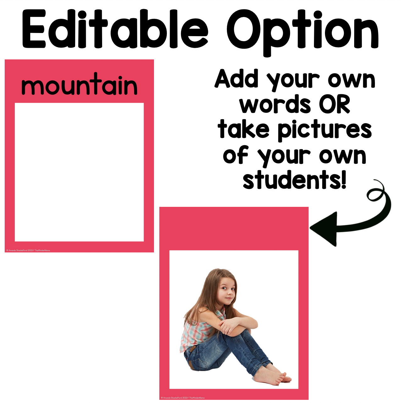 Carpet Posters | Nonfiction | Editable | Bright Rainbow