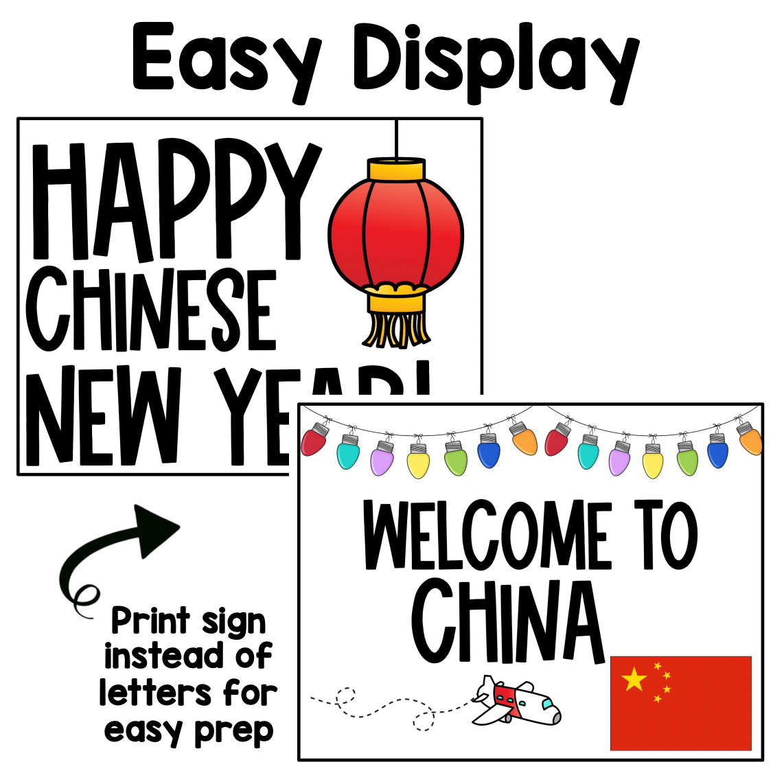 Chinese New Year Craft | Holidays Around the World | Chinese Lantern