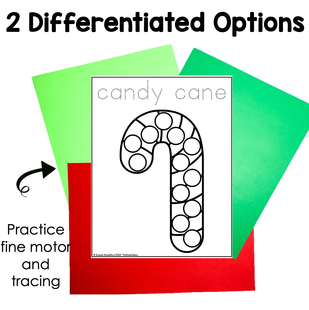 Christmas Dot Marker Activities | Bingo Dot Markers | Fine Motor